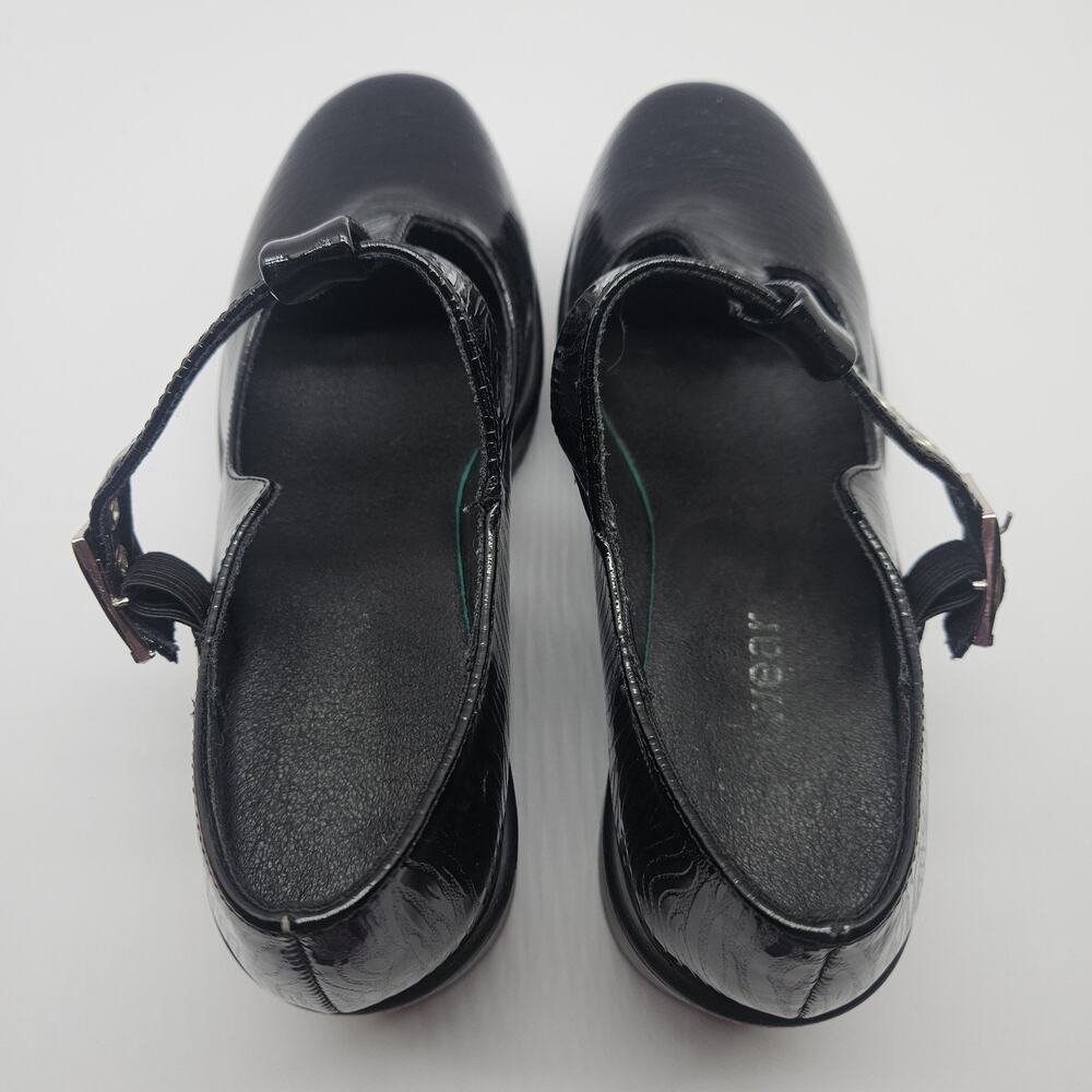koi Black Patent Mary Jane Platform Mules - Picture 7 of 8
